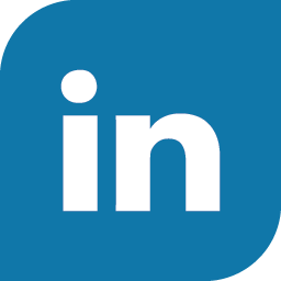 LinkedIn social media icon